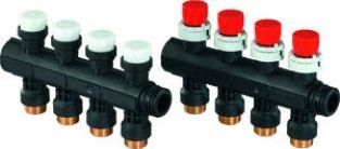 Uponor Vario Plus enkelsegment verdeler 3-groeps 1030580